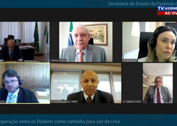 Para Traiano, cooperação entre Poderes coloca o Paraná no caminho certo contra pandemia