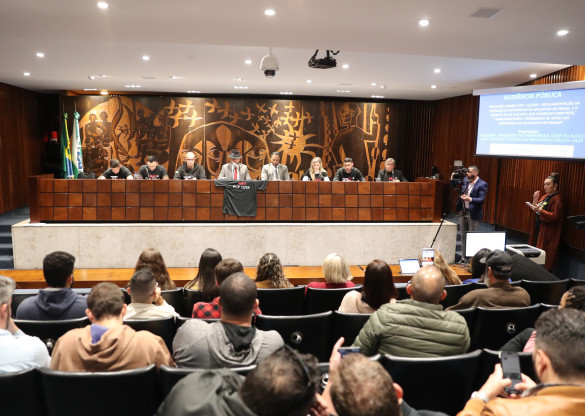 Audiência pública debate a regulamentação das atividades de motoristas de aplicativos