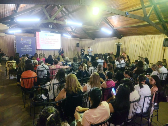 ExpoLondrina 2026: Assembleia promove palestra sobre Selo ABNT e políticas de enfrentamento à violência contra as mulheres