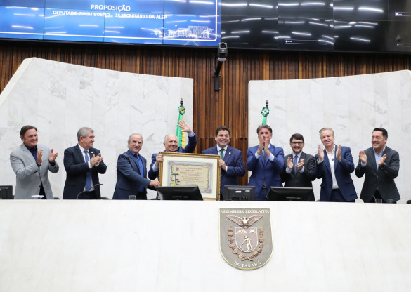 Assembleia Legislativa concede título de Cidadão Honorário do Paraná a Lauri Francisco Paludo