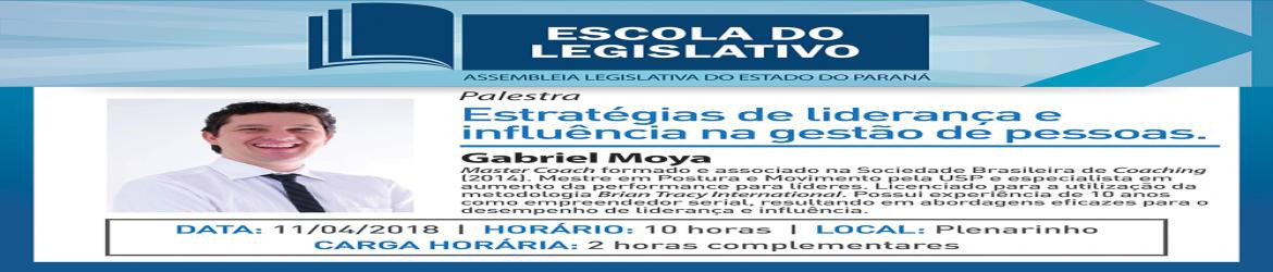 Estratégias de liderança e gestão de pessoas serão tema de palestra da Escola do Legislativo