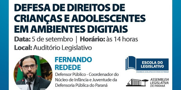 Defesa de direitos de crianças e adolescentes em ambientes digitais