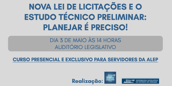 Nova Lei de Licitações e o Estudo Técnico Preliminar: Planejar é preciso!